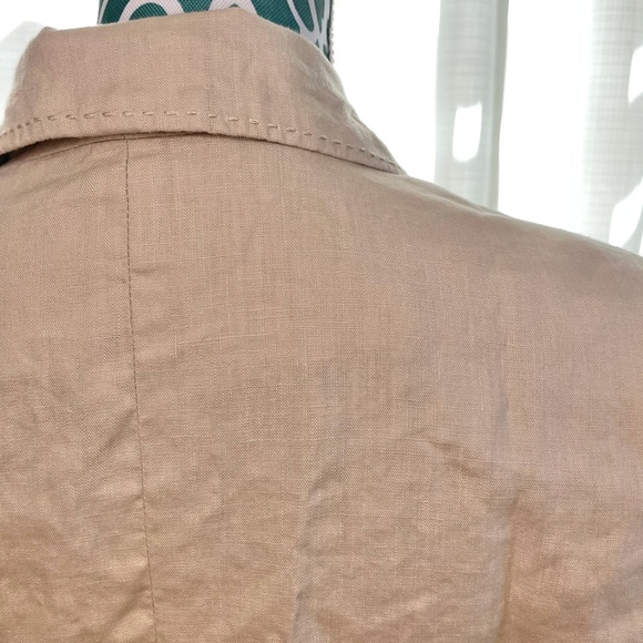 Merona Linen Tan Blazer - Picture 11 of 16